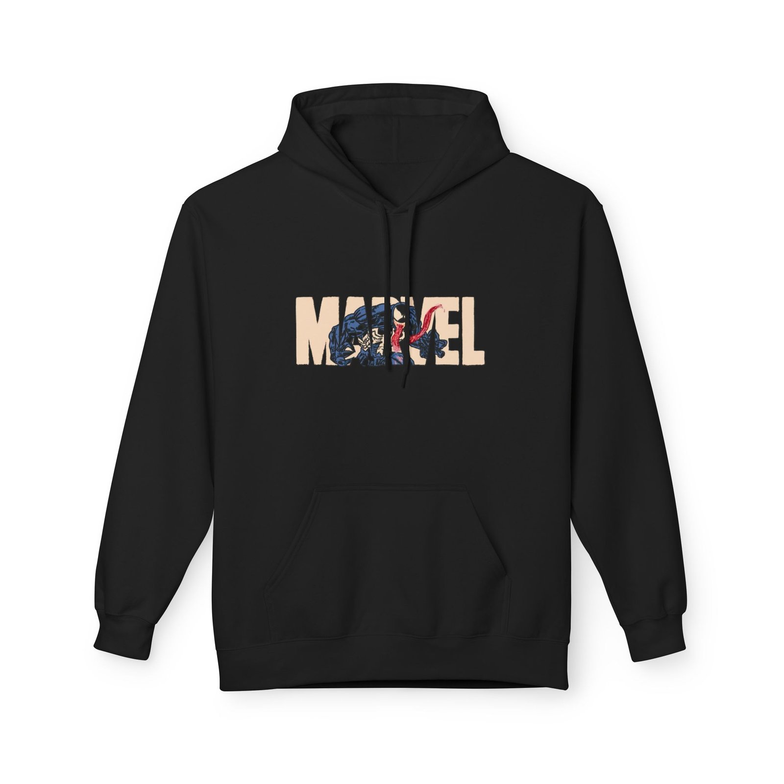 Black Marvel Hoodie — Dapper Karachi streetwear