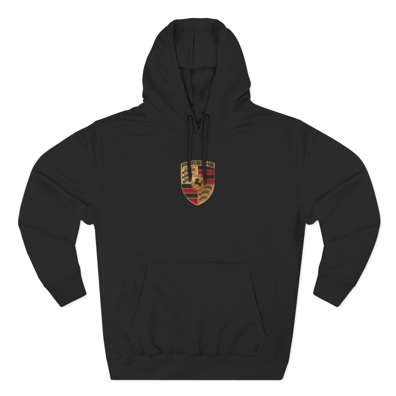 Black Porsche Hoodie — Dapper Karachi streetwear