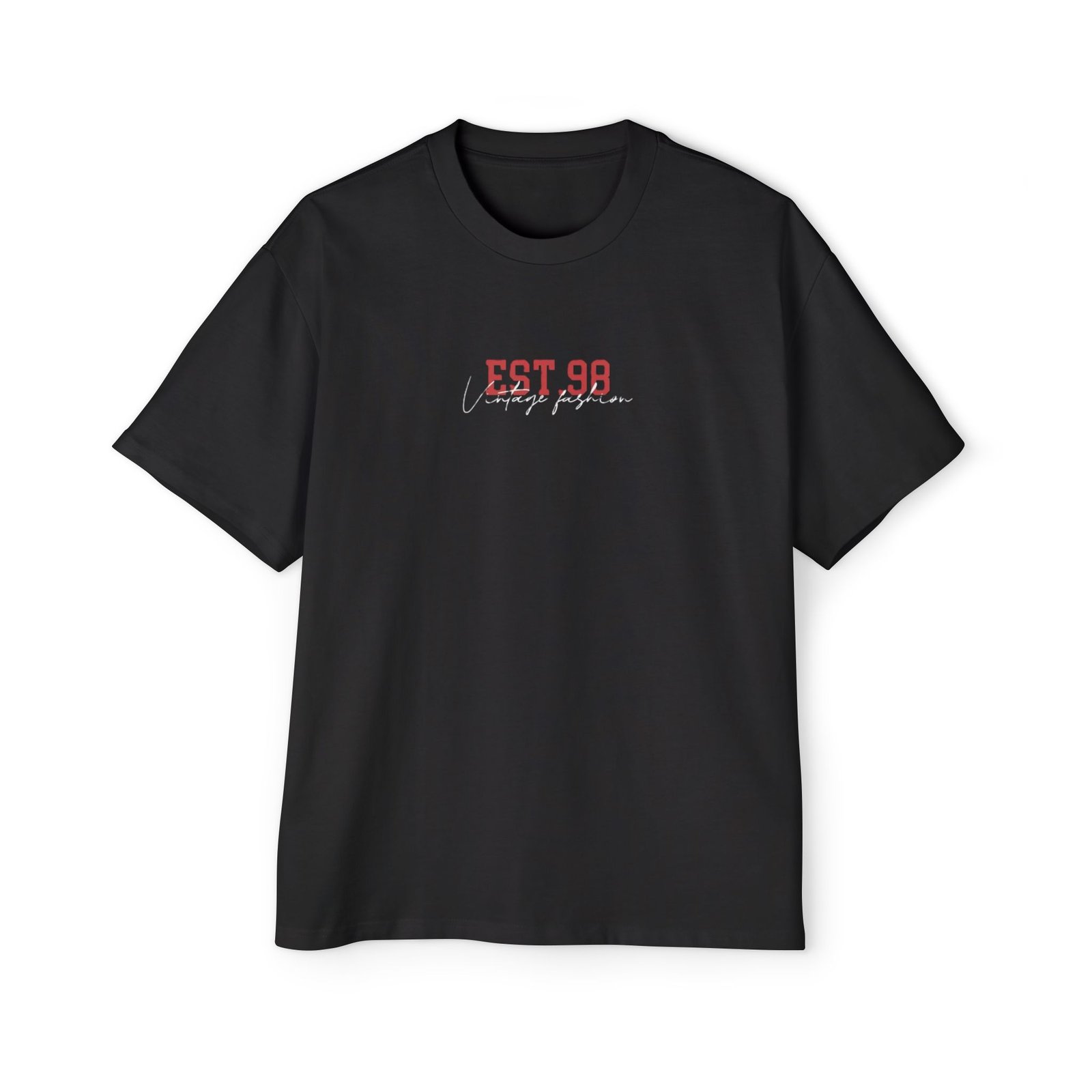 Blackout Boston Oversized Tee — Dapper Karachi streetwear