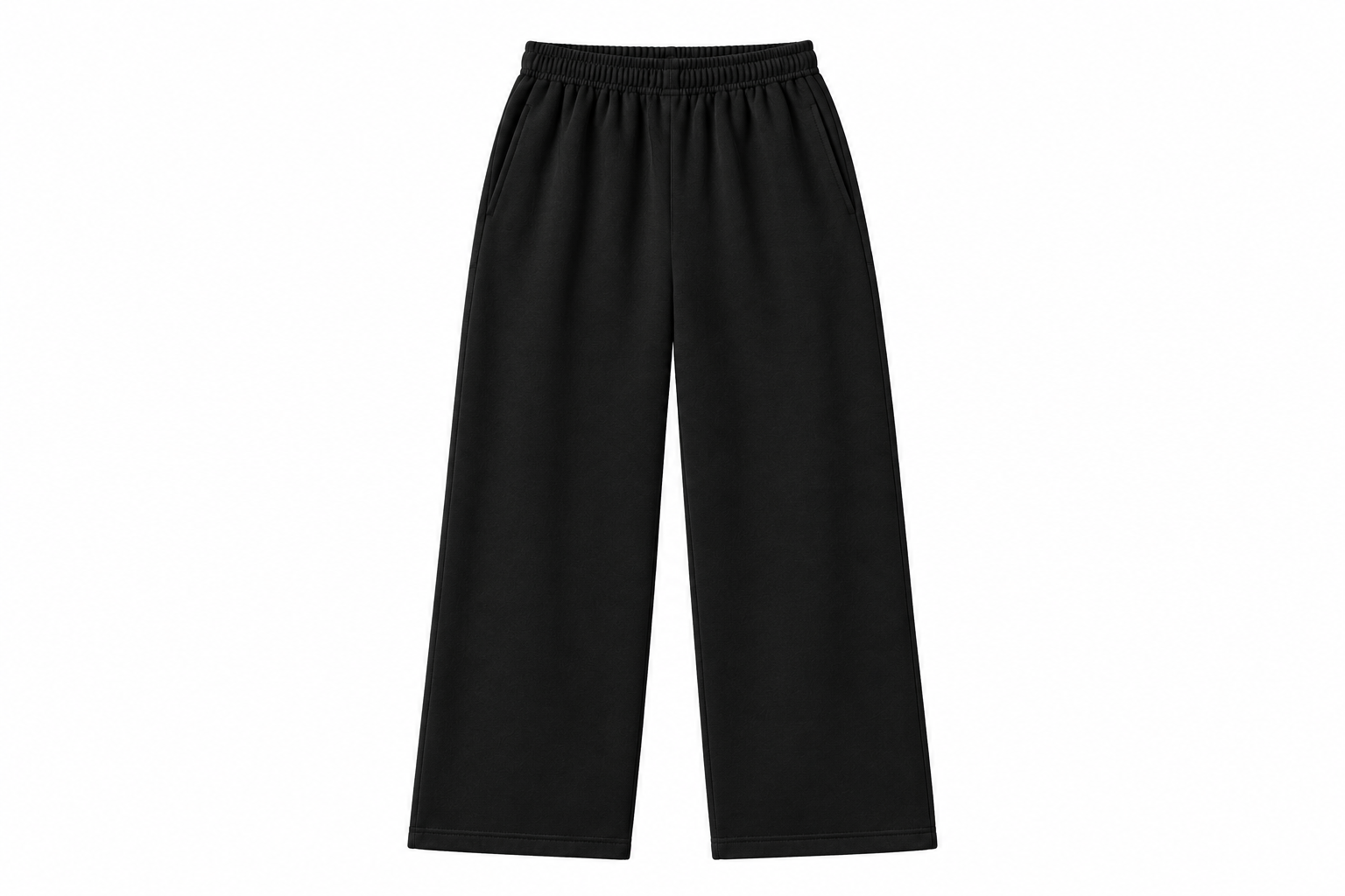 Dapper Black Fleece Trouser — Dapper Karachi streetwear